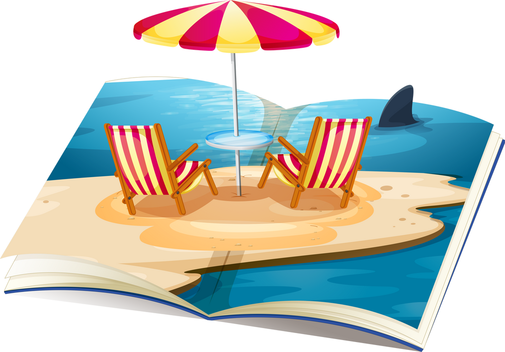 Beach Landscape Book